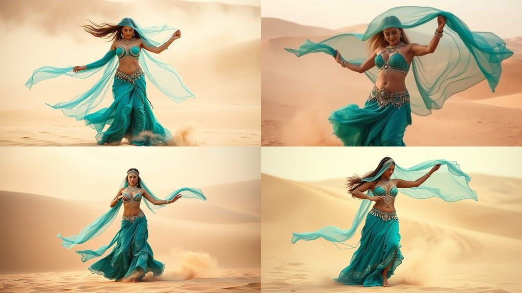 Desert Belle in Turquoise Majesty