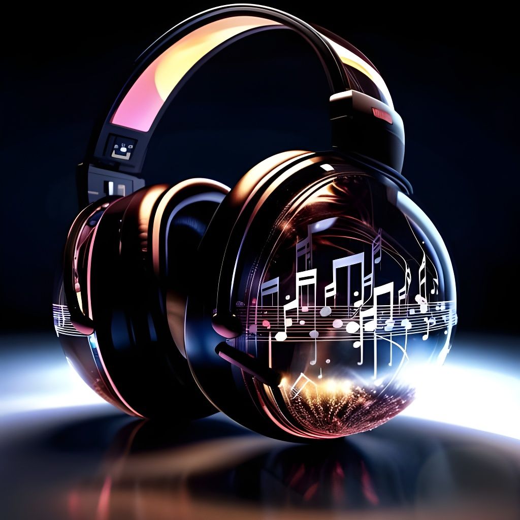 Interlocking Shapes Merge in AI Image