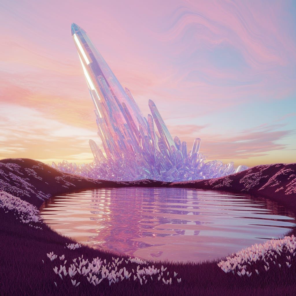 In the style of Roger Dean