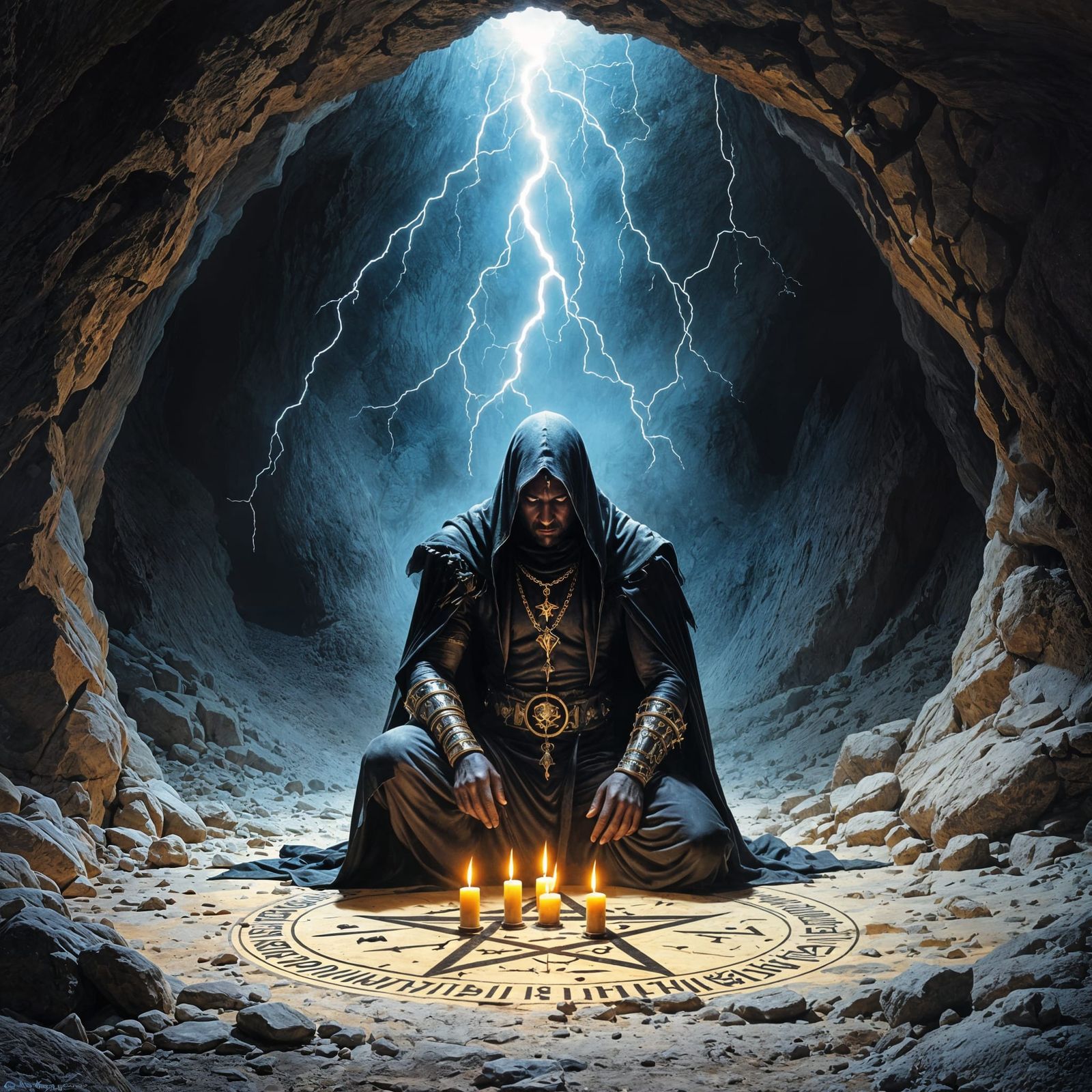 Ahriman Invocation in Zagros Mountains Cave