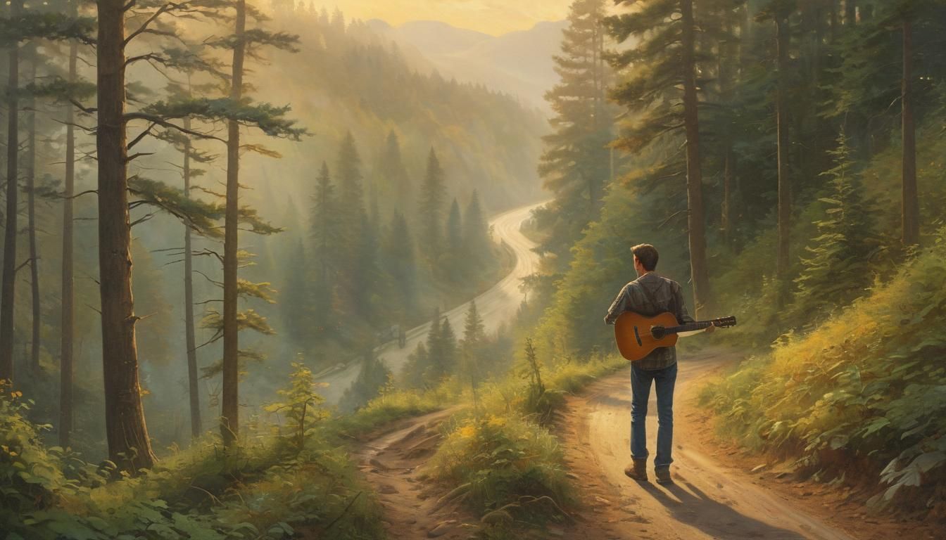 Dreamy Guitarist Seeks Road to Golden Horizon