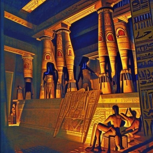Pharaoh in Ancient Egypt: An Atmospheric Masterpiece