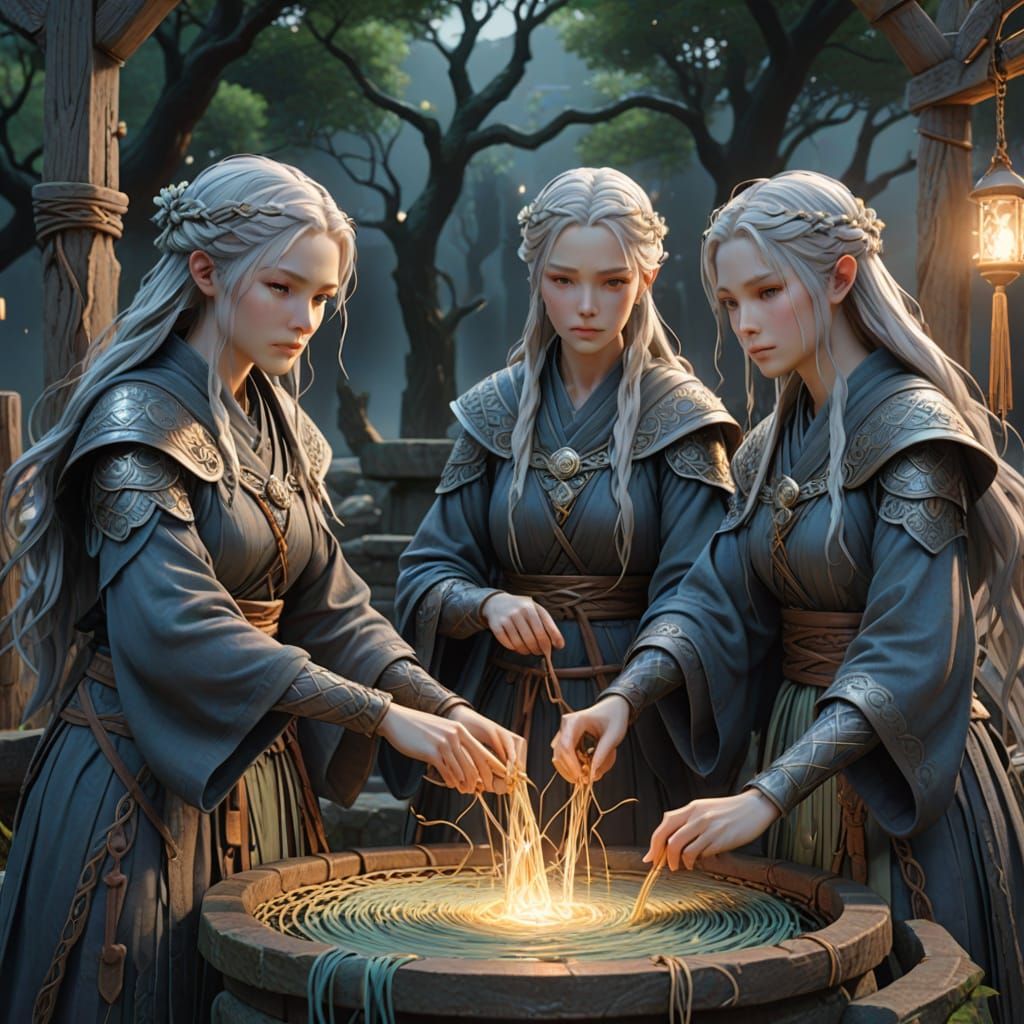Weaving at the Well of Urd