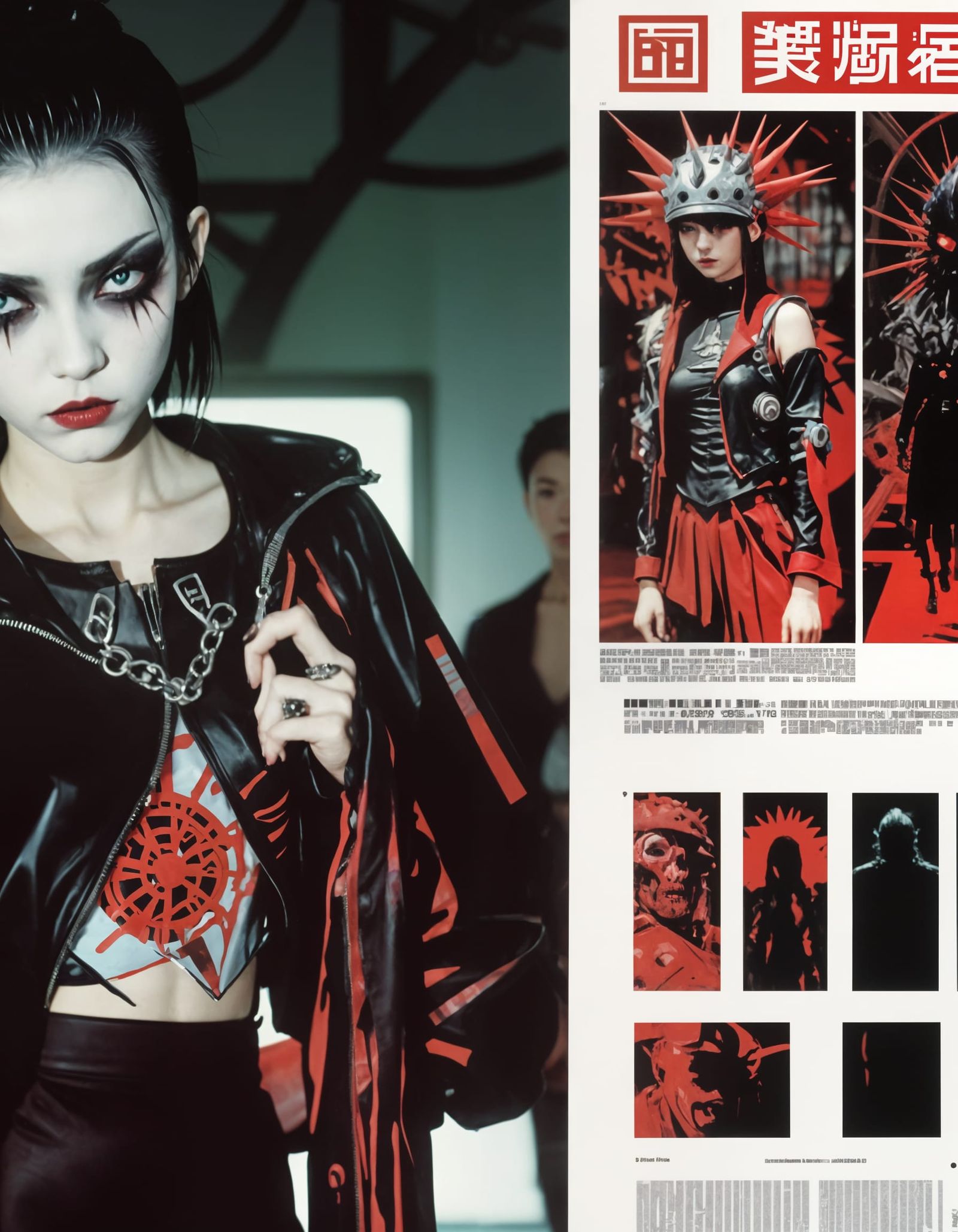 Dreamcore Streetwear Hero in Analog Horror Fashion