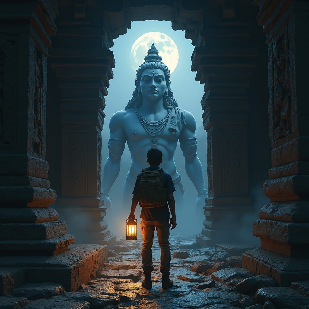Mystical Ancient Hindu Temple Ruins Unveil Shiva's Grandeur