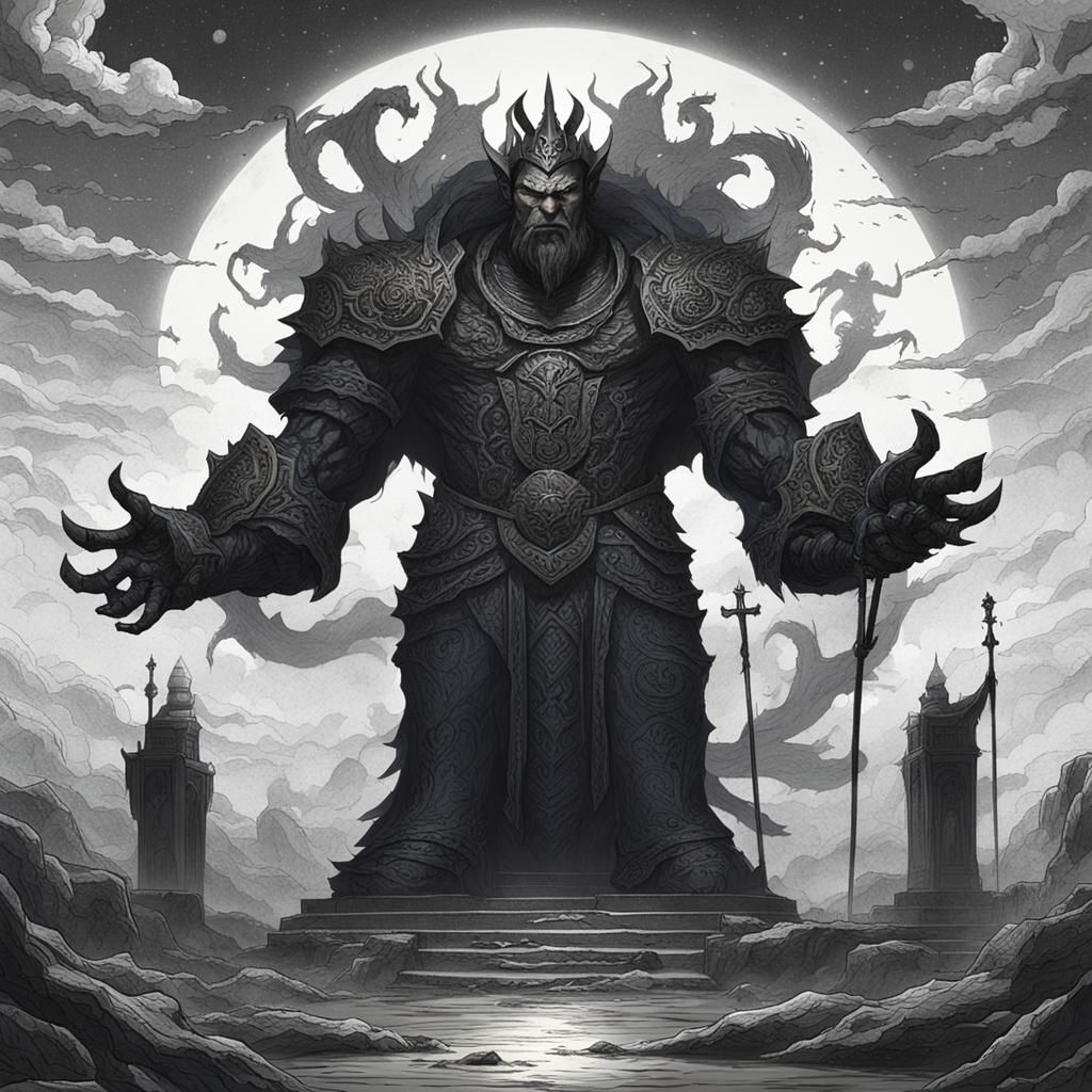 Ethereal Shadow God of the Darkest Night