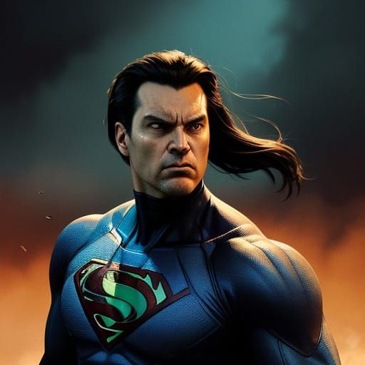 Epic Comic Book Cinematic Masterpiece in Vibrant Colors