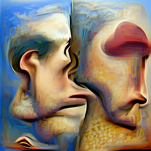 Surreal Faces in Profile