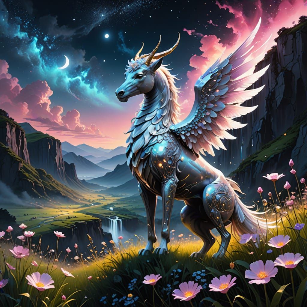 Celestial Guardian Of The Twilight Realm