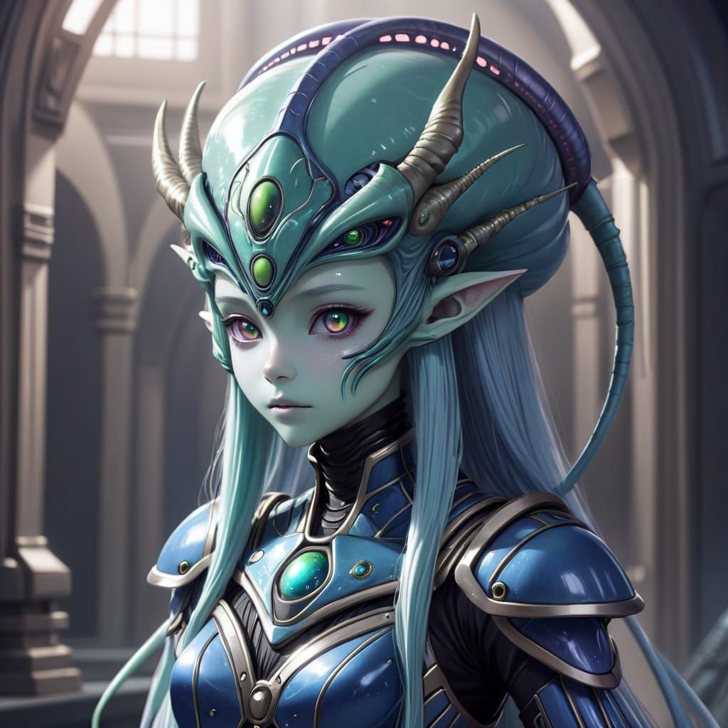 Anime Alien Princess...