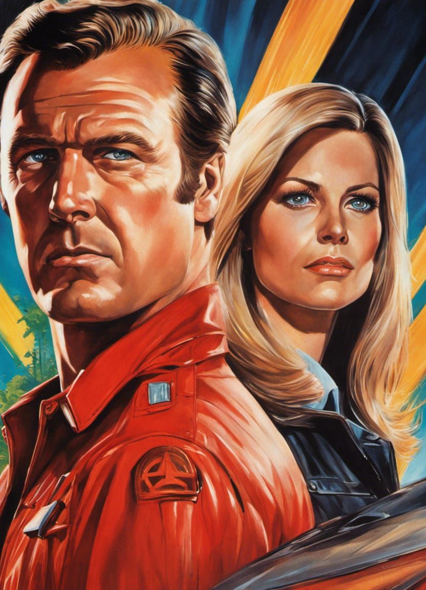 The Six Million Dollar Man and The Bionic Woman Together