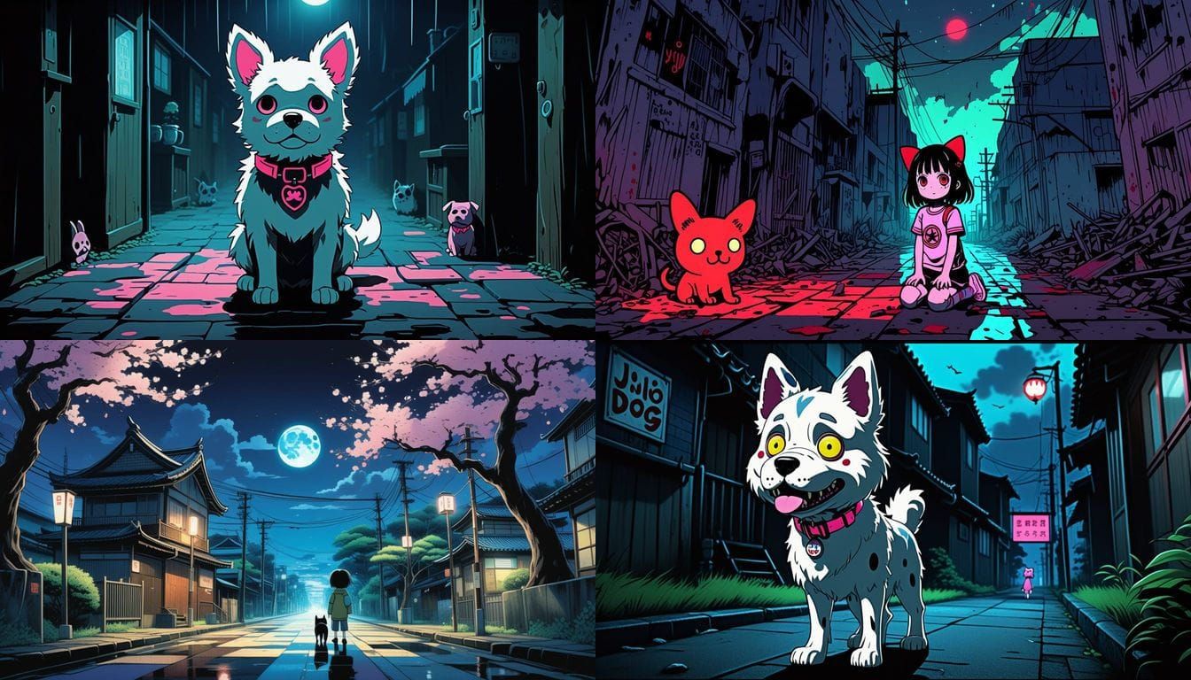 Kawaii Demon Dogs Unleashed in Horror Story