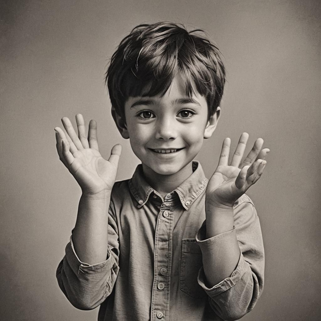 Mysterious Boy with Extraordinary Appendages