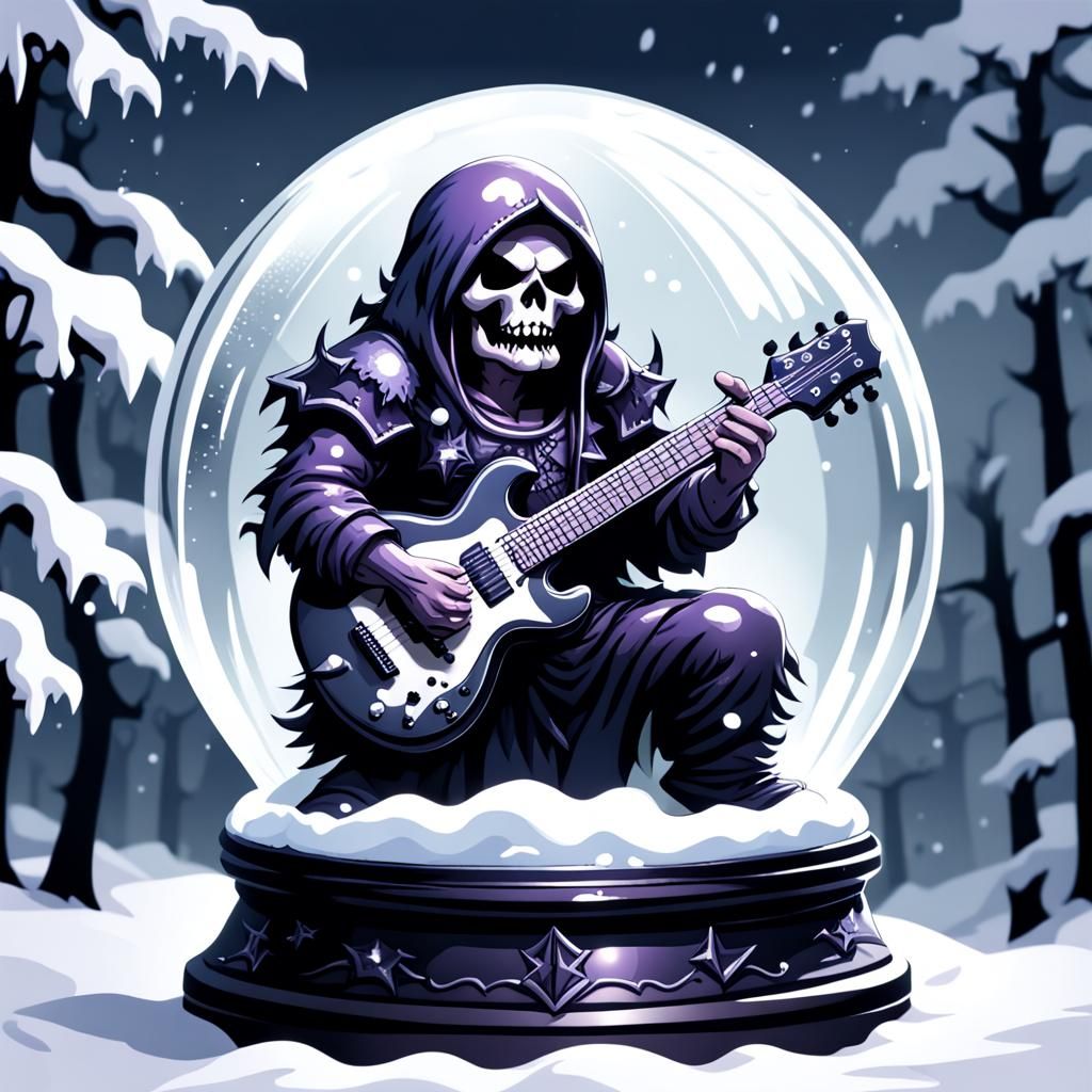 Evil Sprite's Heavy Metal Snow Globe Serenade