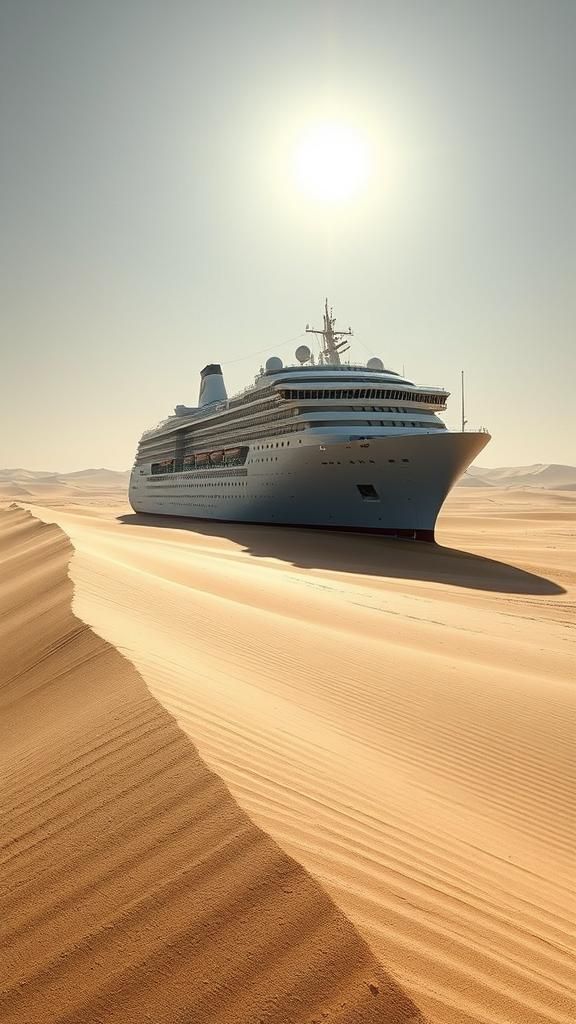 AIDA PERLA in Sahara: Hyperrealistic 8K Rendering