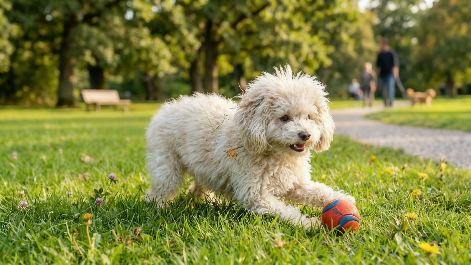 Children Playing Joyfully on Green Park Grass