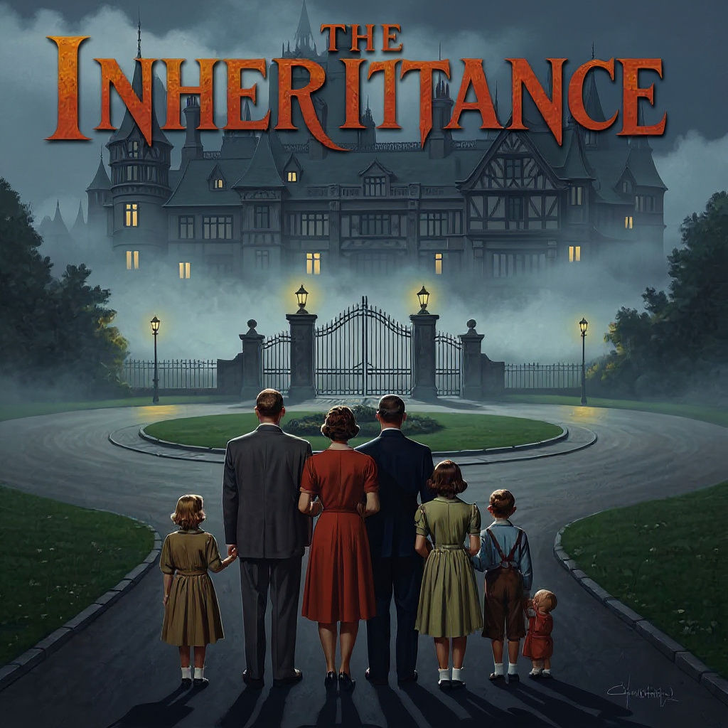 Gothic Mansion: A 1950s Family Mystery