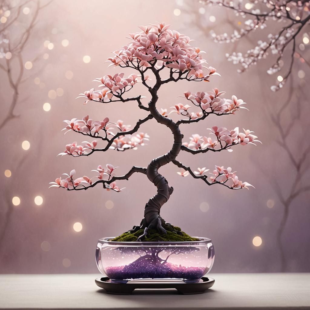 Pink Bonsai Tree