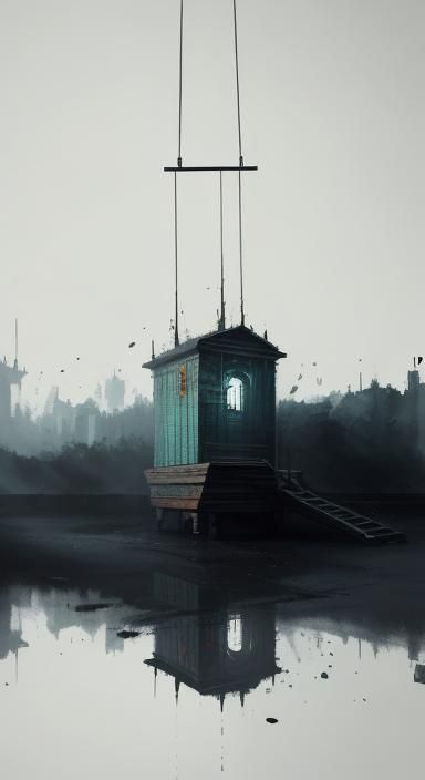 The gallows