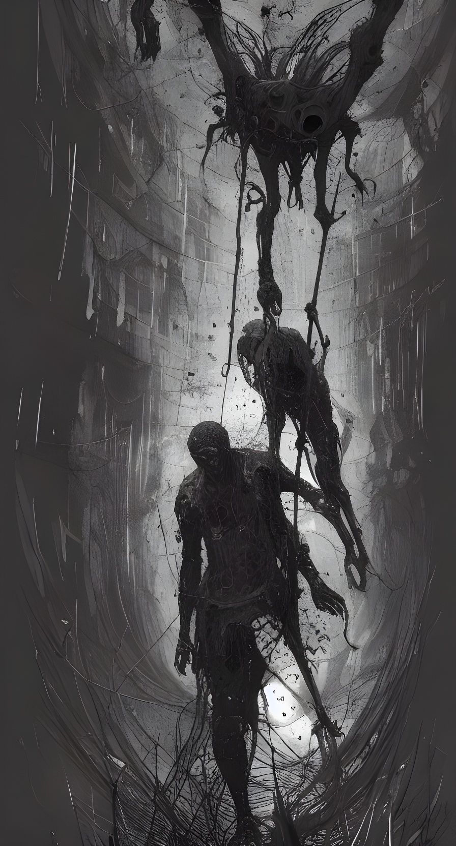 Dante's Hell: A Sinister Digital Illustration