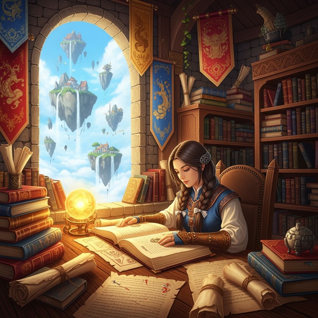 Scholar Reads in Sky Island Library