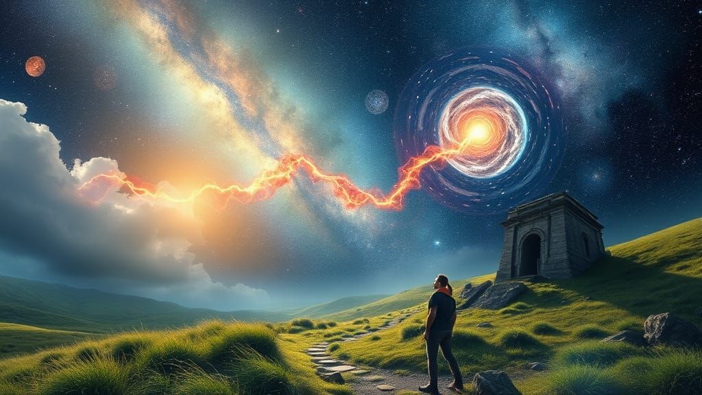 Cosmic Energy Portal in Nature's Harmony