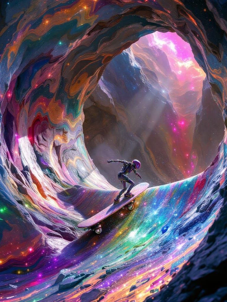 Cyberhybridism Half-Pipe