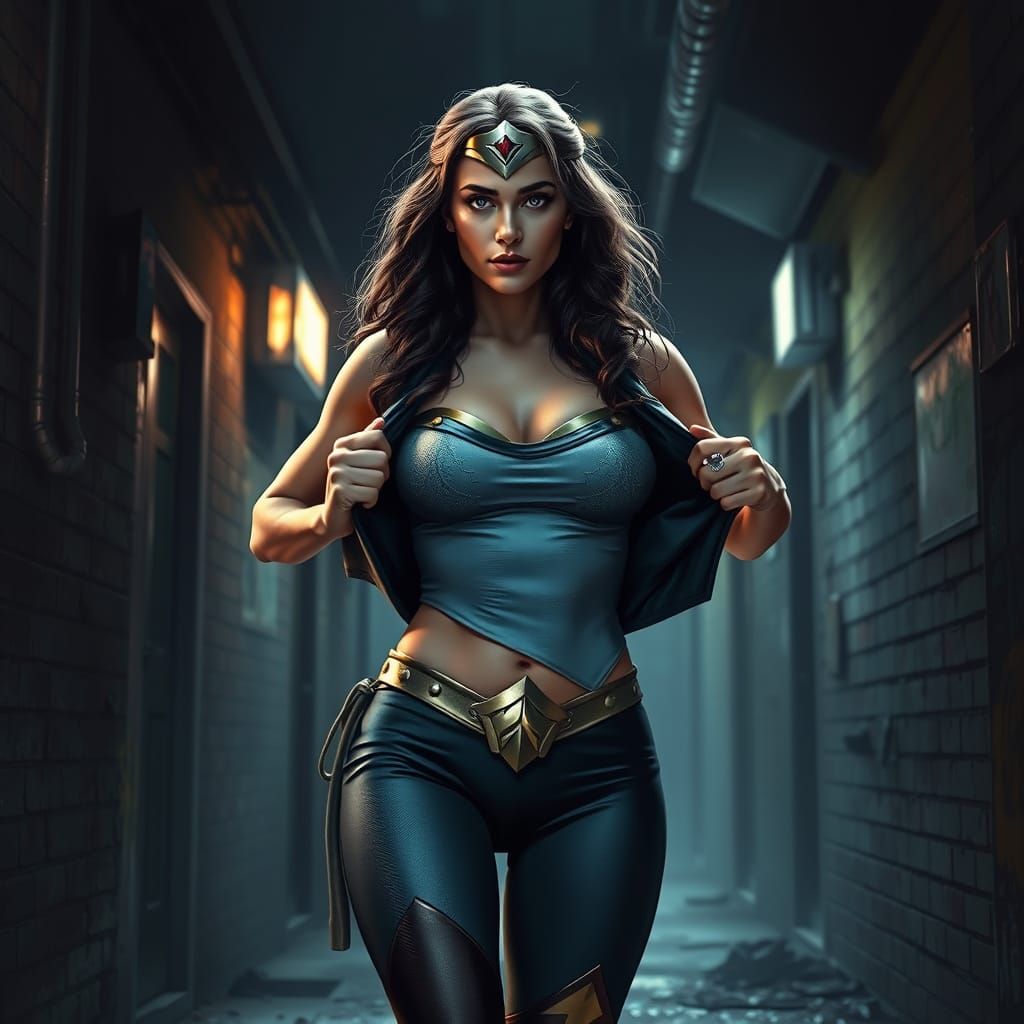 realistic, Wonder Woman