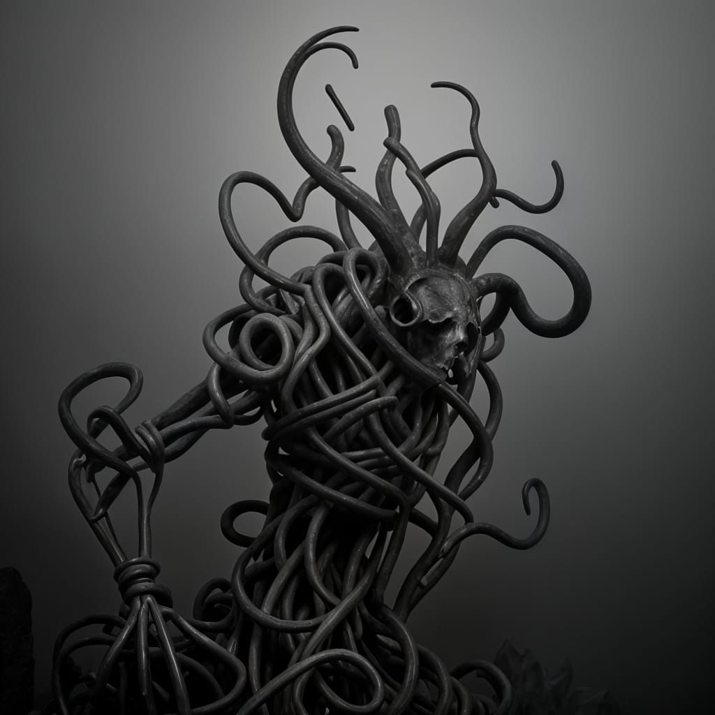 Abstract Sculpture of Oppressive Force