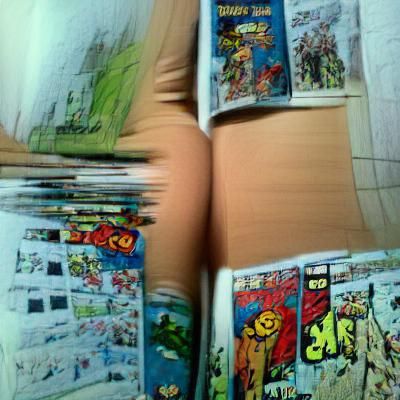 AI Generated Comic Book Art