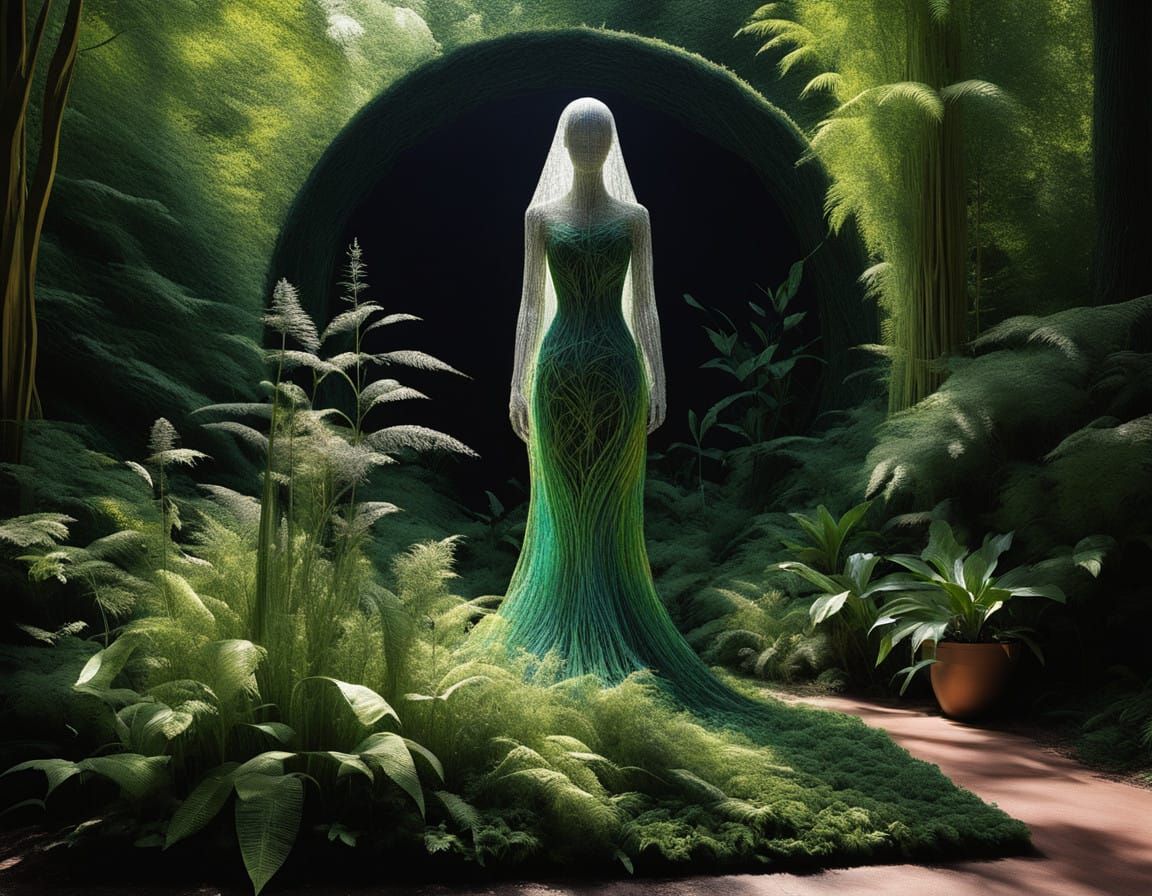 Plant for My Spectre Biophilosophical Wicker