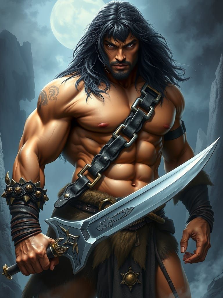 Conan, the Unyielding Cimmerian Warlord