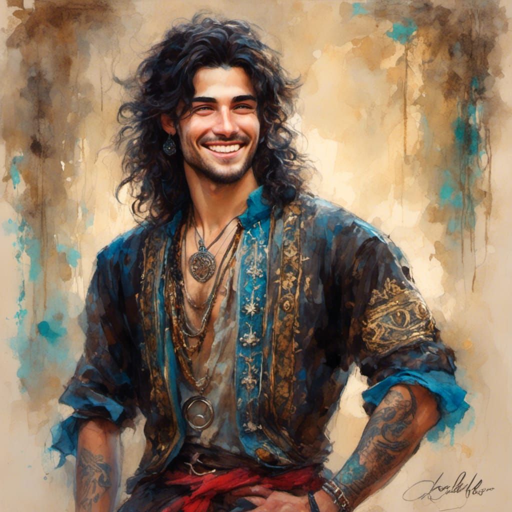 A handsome spanish guy