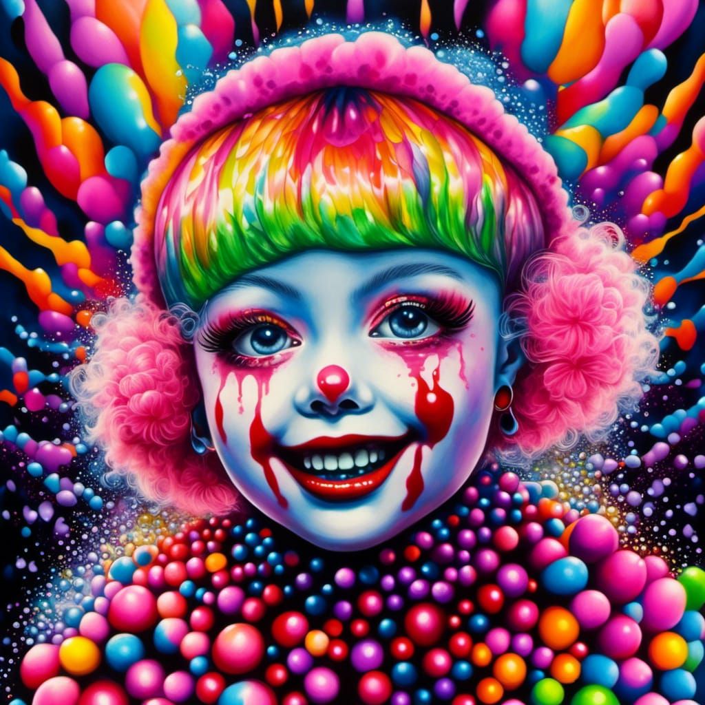 Creepy Doll Family with Ethereal Glowing Eyes