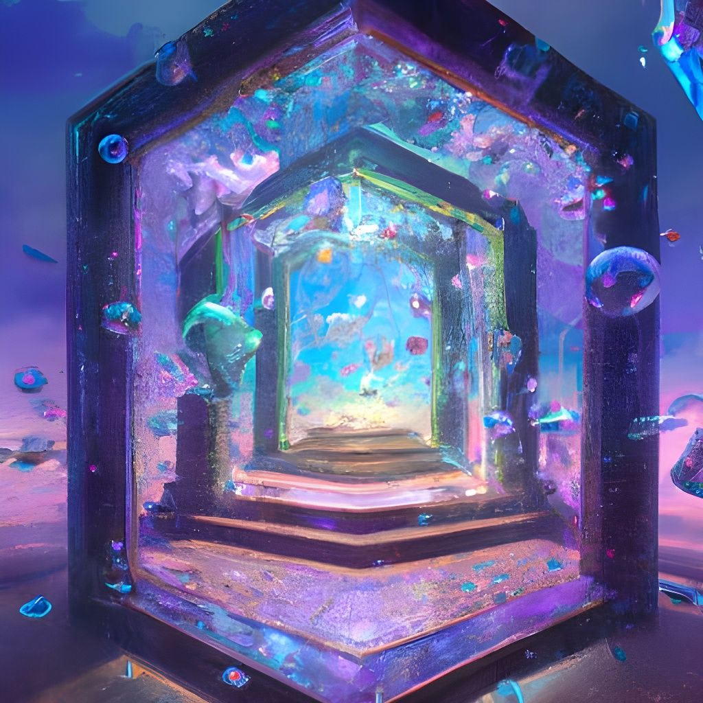 Dream Realm in a Glass Cube