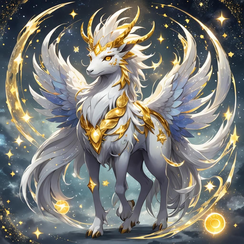 Majestic Solsticeon: Psychic/Fairy Pokémon of Day and Night