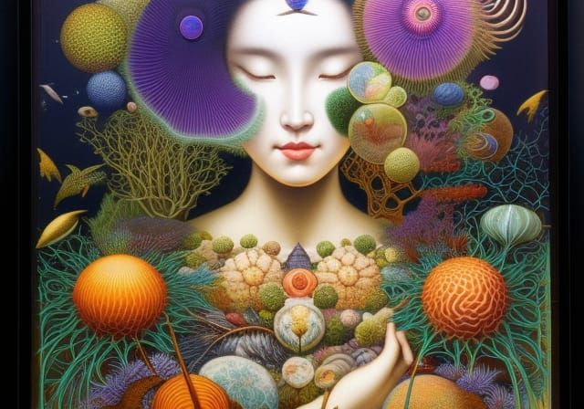 Brain Network User Illusion in Rich Colors