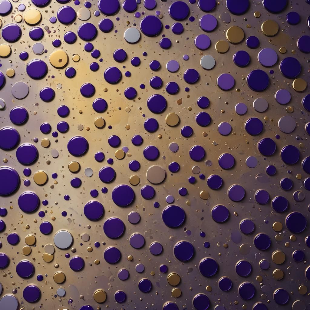 Hyperrealistic Splash Art with Morse Code Ceiling