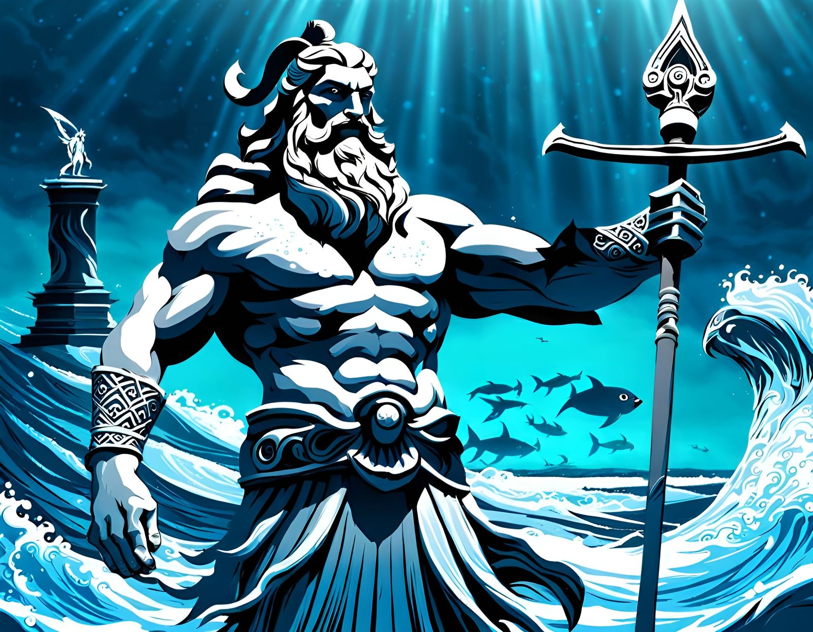 Poseidon: Lord of the Ocean, God of Water