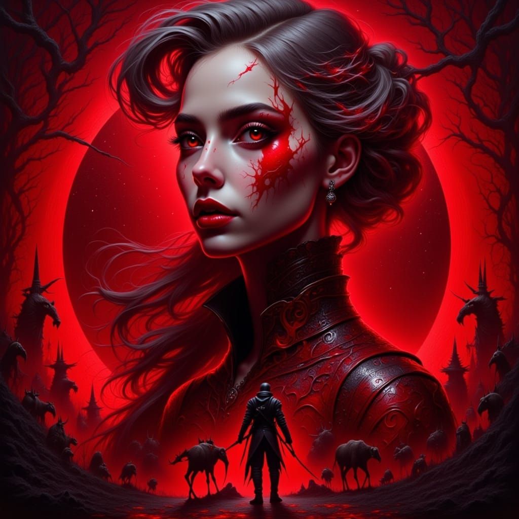 Red Alert Danger Scene