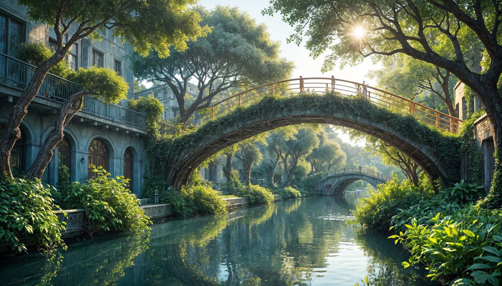 Futuristic Bio-Organic City Photography