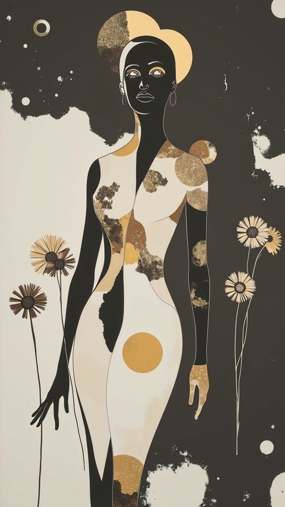 Vibant 1940s Nightclub Singer Portrait in Art Deco Style