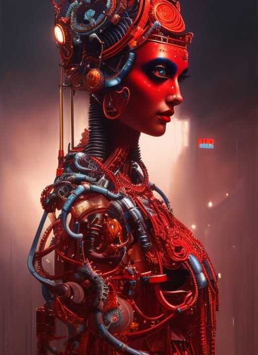 Metropolis Cyborg Geisha