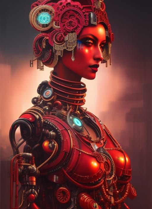 Metropolis Cyborg Geisha