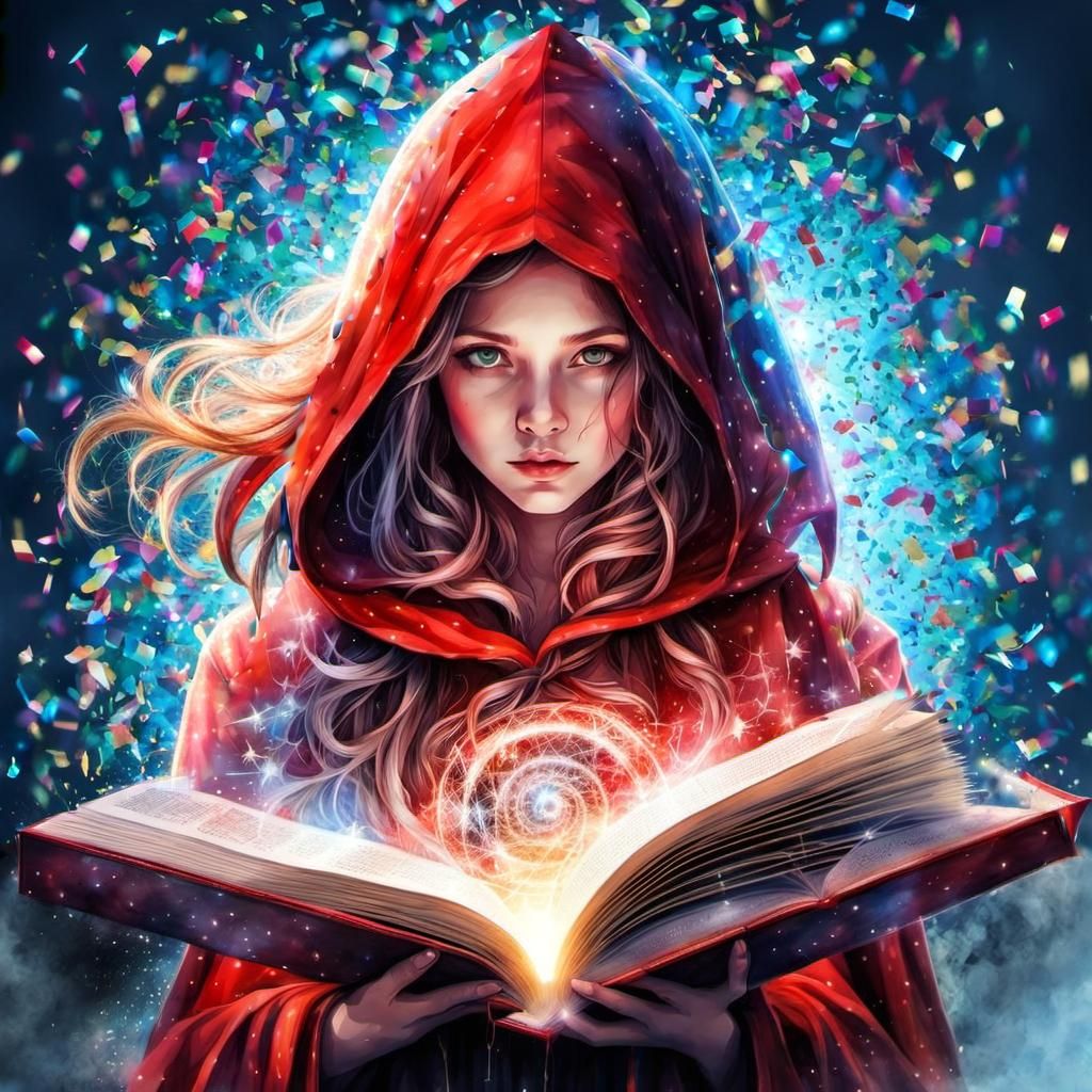 Story Teller: Girl and the magic book of confetti