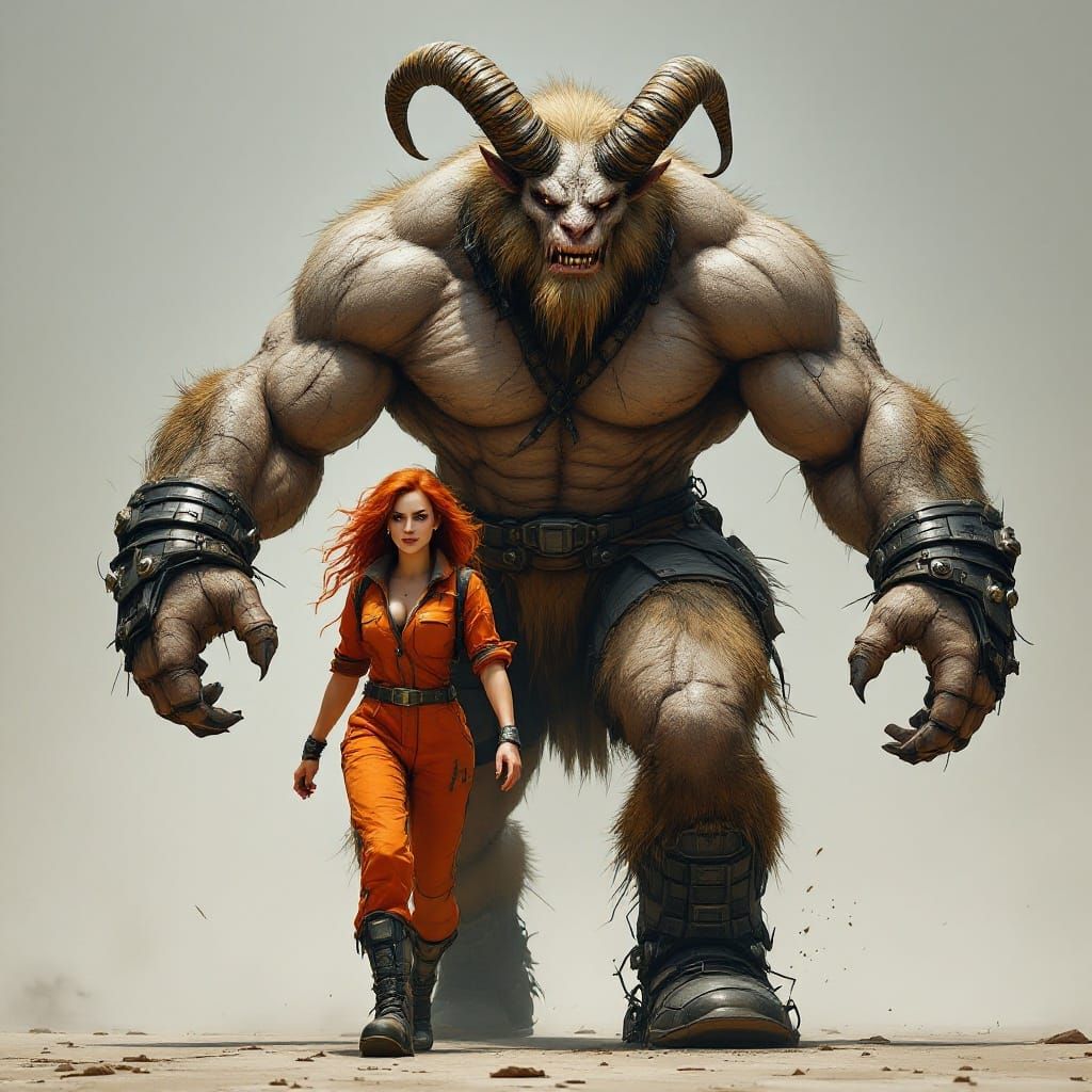 Gothic Aries Warrior Storms Forward in Fierce Battle