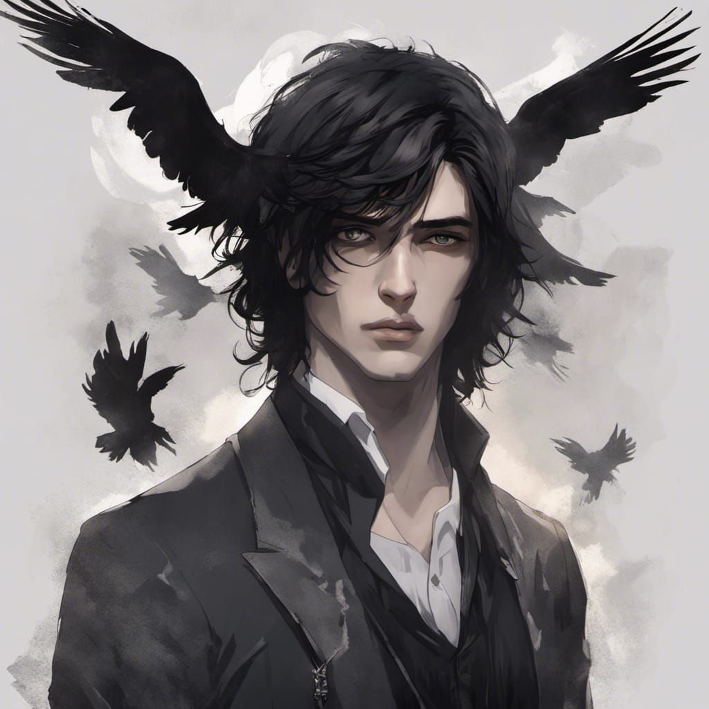 Dark Fantasy Portrait in Hyperdetailed Style