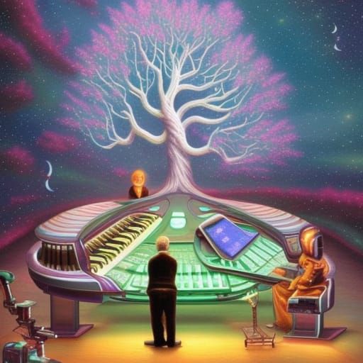 Bobby Honey's Surreal Poems in a Spaceship