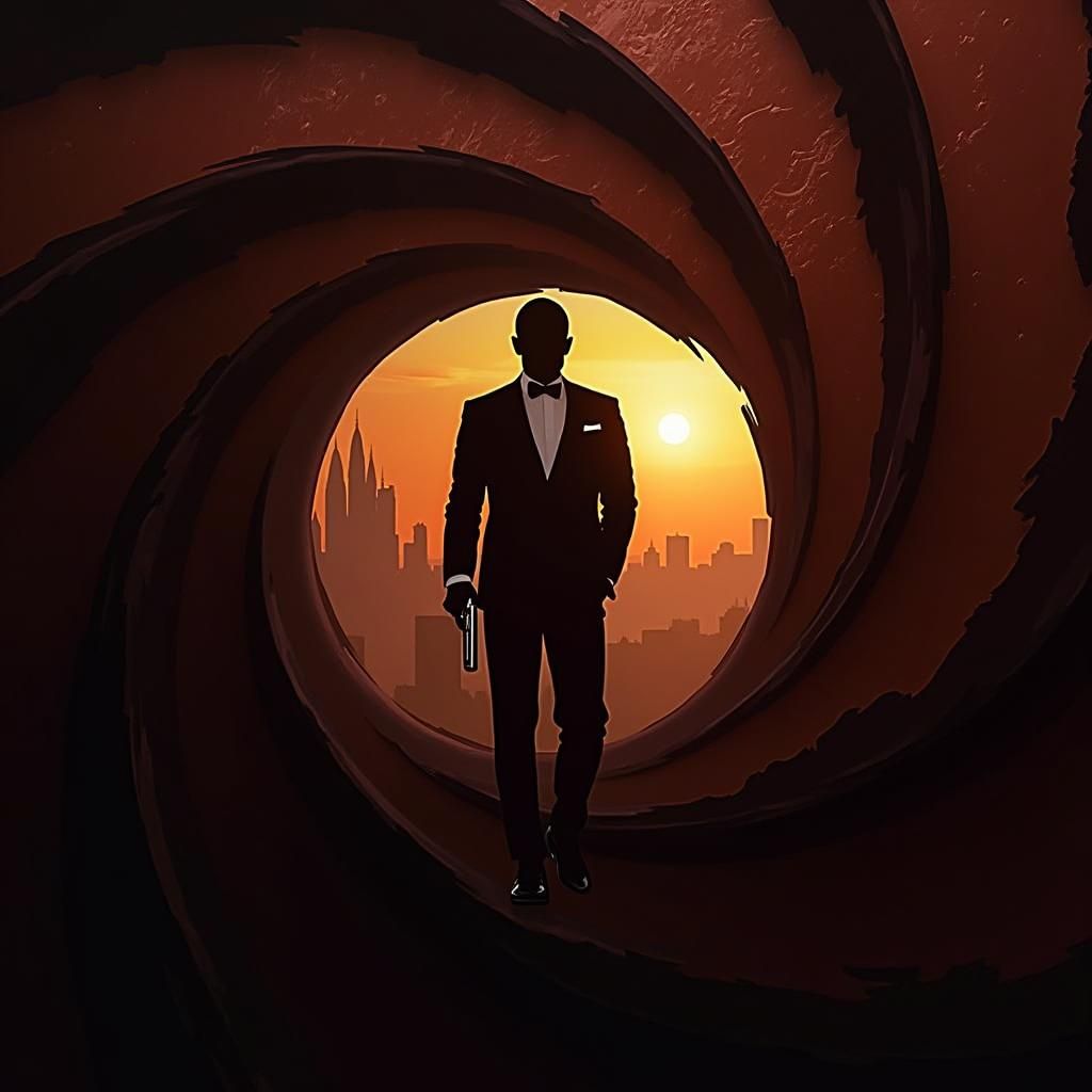 James Bond in Malaysia: Surreal Cityscape at Dusk