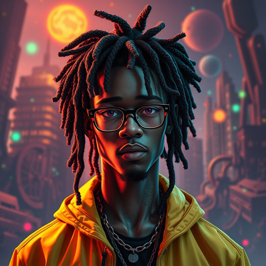 Lil Tecca Portrait as Artstation Concept Art